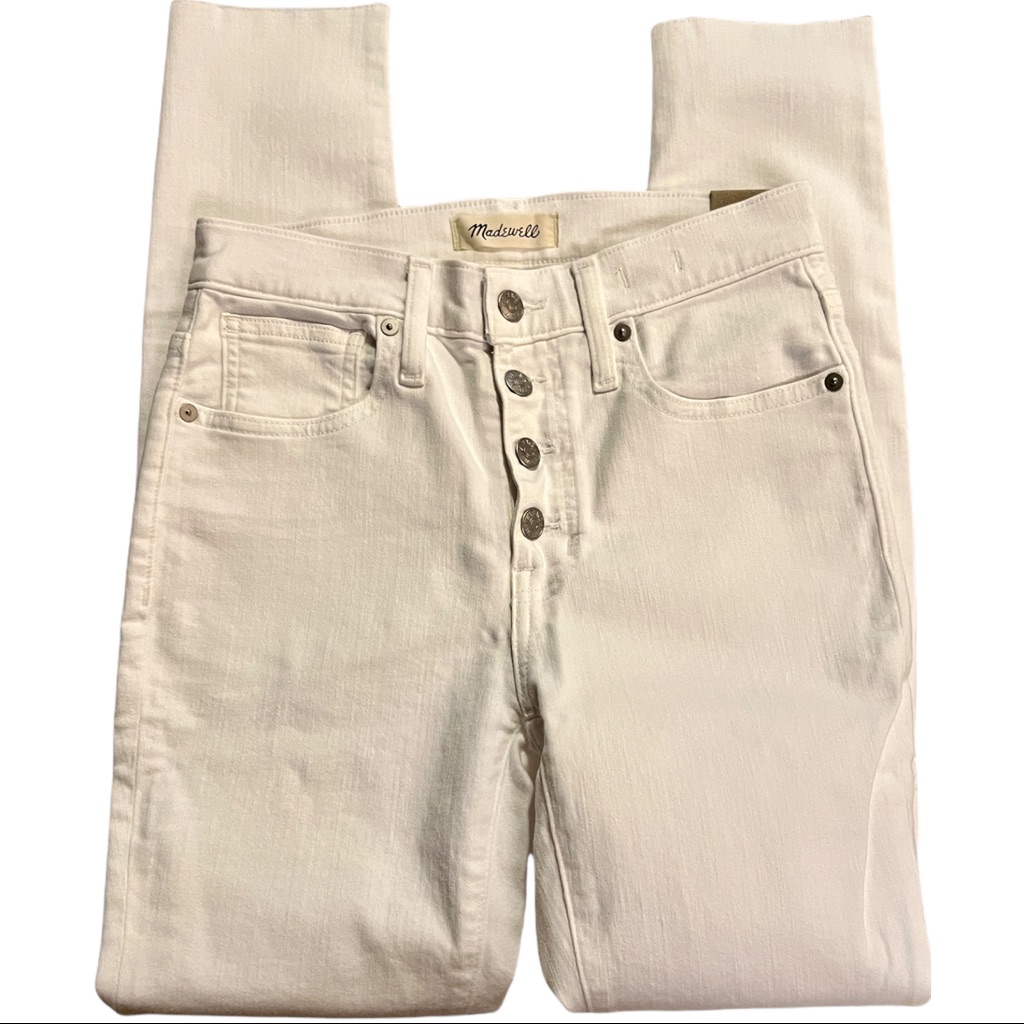 Nwot Madewell Button Fly High Rise Jeans